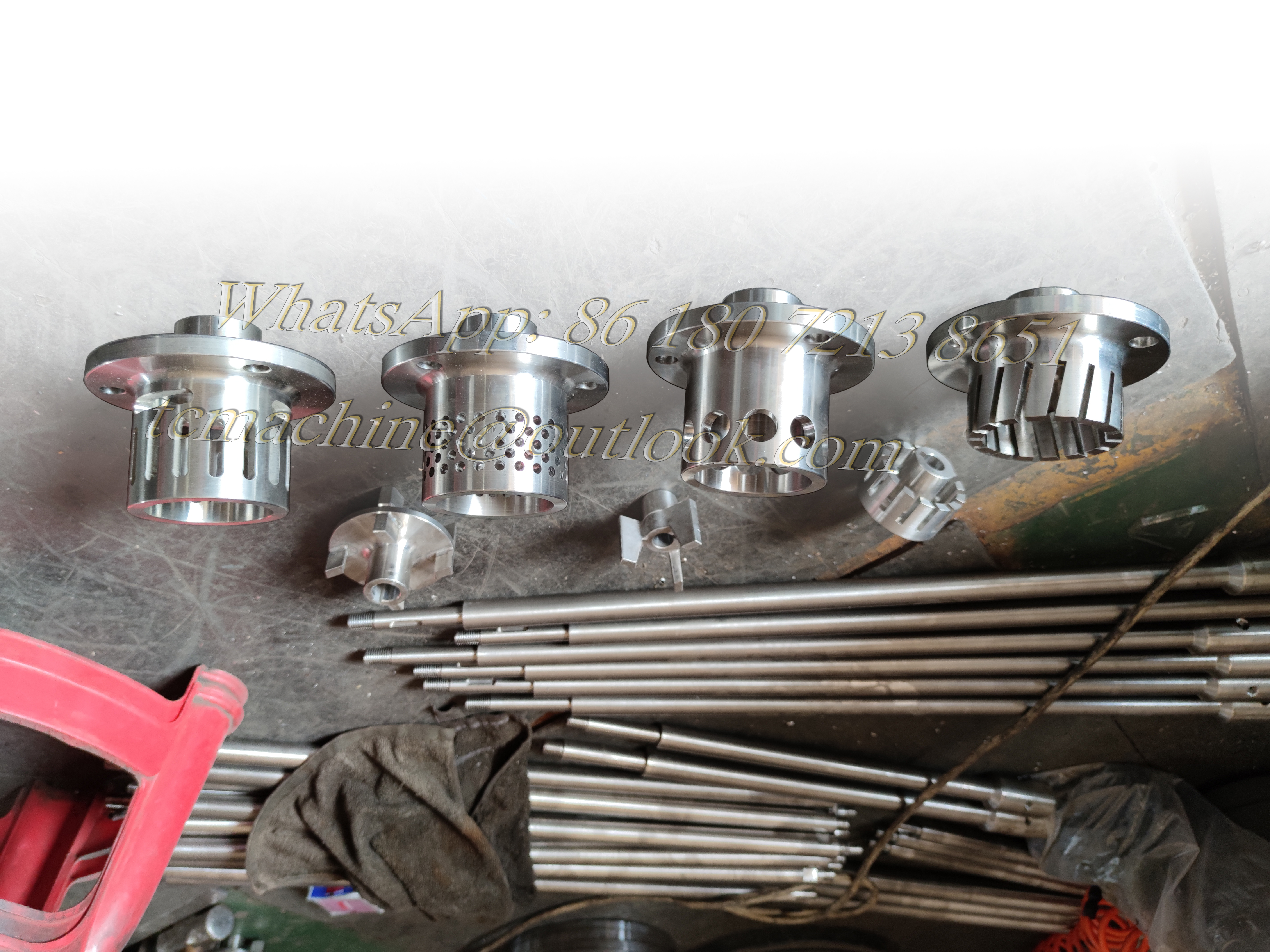 homogenizing mixer working head